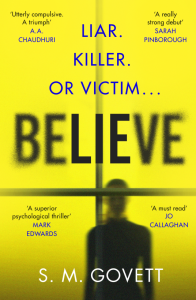 BELIEVE by Sarah M Govett – eARC Review
